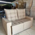 Sofá Retrátil e Reclinável Grécia 1,60 m Prime 67 - Cappuccino