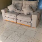 Sofá Retrátil e Reclinável Mônaco 2,10 m Master 50 - Cinza